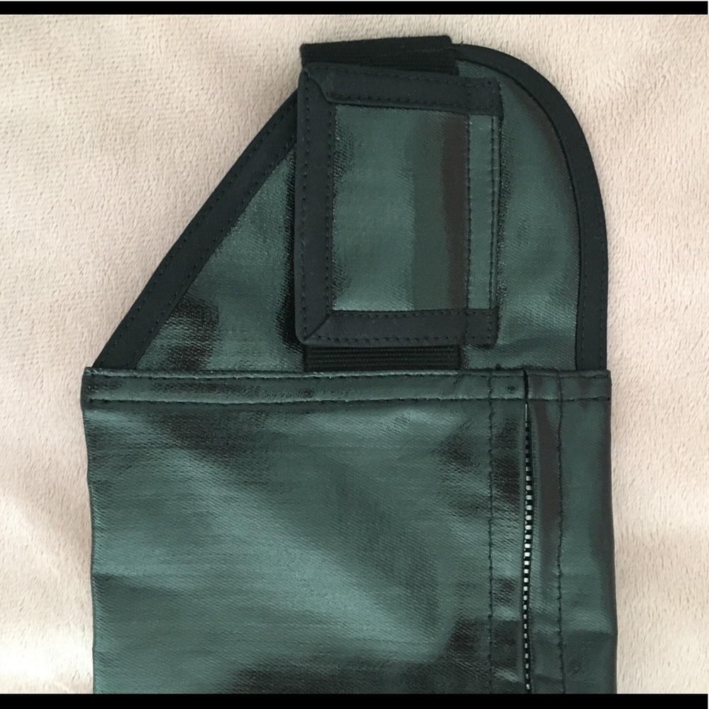 NEW Rick Owens SS18 money waist bag w/o tags black cross body belt bag Dirt - Picture 2 of 8